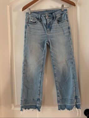 American Eagle Kick Boot Crop Jean, 00 short